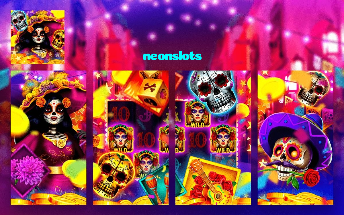 neonslots casino presented on mobile device in Pakistan with slots and live games